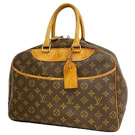 Bolsa Louis Vuitton Monogram Deauville Marrom