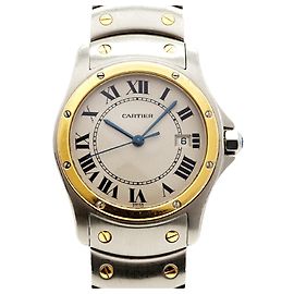 Relógio Cartier Santos Ronde MM W20037R3 Outro