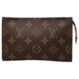 Pochette Louis Vuitton Petit Bucket Monogram Marrone Marrone
