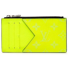 Tarjetero Louis Vuitton Yellow Taigarama Otro Amarillo