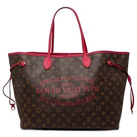 Louis Vuitton Marrone Monogram Ikat Neverfull MM Marrone