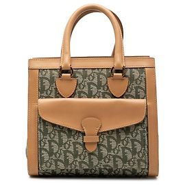 Tote Diorissimo em lona Dior Trotter verde Verde