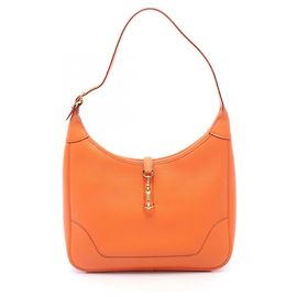 Hermès Bolsa de ombro Hermes Trim 31 em Orange Laranja