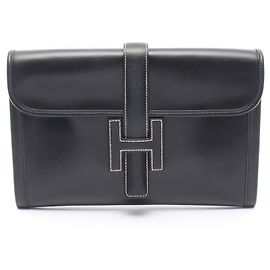 Hermès Pochette Hermes Jige PM Noir