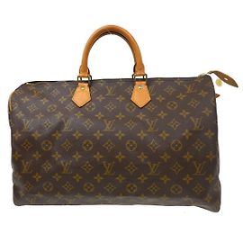 Bolsa Louis Vuitton Speedy Monogram Canvas 40 Marrom
