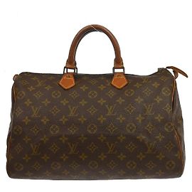 Louis Vuitton Speedy Monogram Canvas 35 Marrom