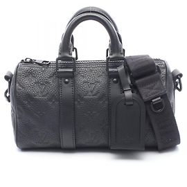 Louis Vuitton Keepall Bandoulière 25 Handbag Black