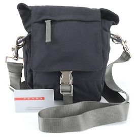 Autre Marque Borsa a tracolla Pradasports da uomo Nero