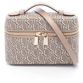 Bolsa 2-Way Gucci GG Shadow Mini Marrom Multicor