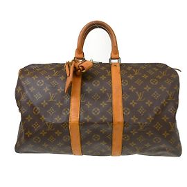 Louis Vuitton Keepall Monogram Canvas 45 Marrom
