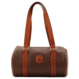 Céline Celine Sac Boston Monogramme Macadam Marron Monogramme