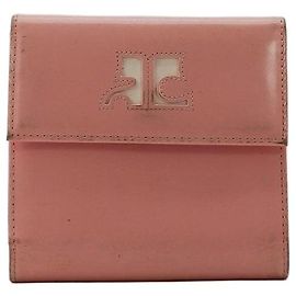 Courreges Courrèges Pink Leather Wallet Pink