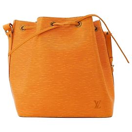 Louis Vuitton Borsa a Secchiello Epi Noe GM Arancione