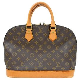 Bolsa Louis Vuitton Alma Monogram Canvas PM Marrom