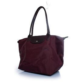 Longchamp, Le Pliage Tote in Bordeaux Rot