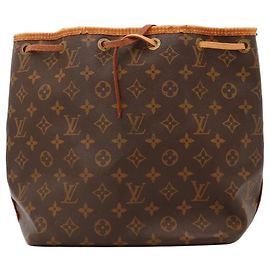 Louis Vuitton Noé Borsa a Secchiello Monogram Marrone