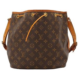 Louis Vuitton Monogram Noé Borsa a Secchiello Marrone Monogramma