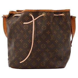 Louis Vuitton Borsa a secchiello Noe Monogram Marrone