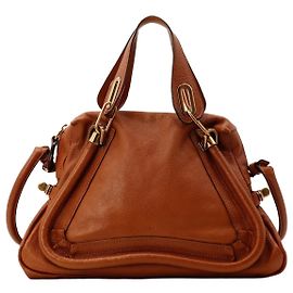 Chloé Sac à main Paddington en cuir Marron