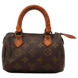 Louis Vuitton Speedy Nano Monogram Canvas Marrom Monograma
