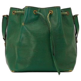 Louis Vuitton Borsa a Secchiello Noé in Pelle Epi Verde