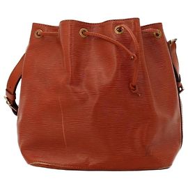 Louis Vuitton Borsa a Secchiello Noe GM in Pelle Epi Marrone
