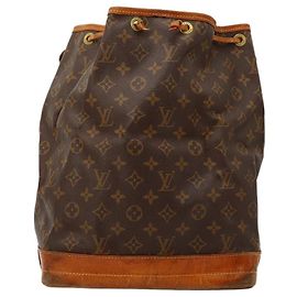 Louis Vuitton Monogram Noé Borsa a Secchiello Marrone Monogramma