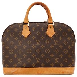 Louis Vuitton Bolsa Alma PM Monogram Marrom Monograma