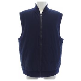 Louis Vuitton Reversible Fleece Vest Blue Orange Navy blue