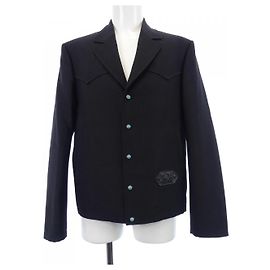 Giacca in lana con taglio western Louis Vuitton Nero