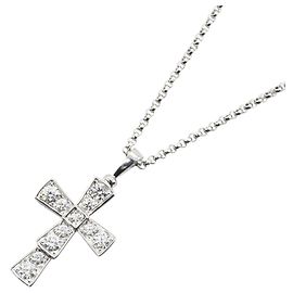 Bulgari Collar Serpenti Cross Diamond BVLGARI Plata Otro