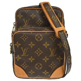 Sac Louis Vuitton Amazone Monogram Canvas PM Marron