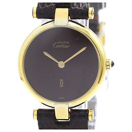 Orologio da sera da donna Cartier Must Quartz placcato oro Altro
