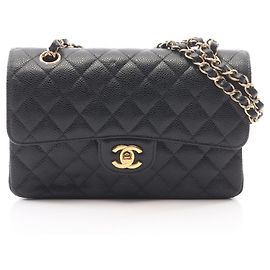 Sac Chanel Matelassé Double Flap Noir