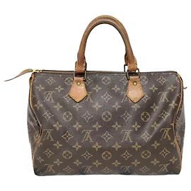 Sac à main Louis Vuitton Speedy Monogram Canvas 30 Multicolore