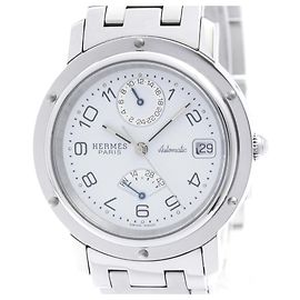 Hermès Relógio automático de aço Hermes Clipper Power Reserve CL5.710 Outro