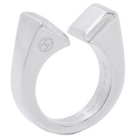 Hermès Anello Clou de Forge in argento 925 Hermes Altro