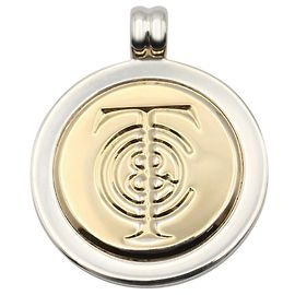Pendente T&C in oro 18K e argento sterling Tiffany & Co. Giallo