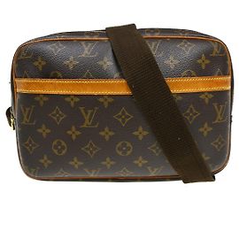 Louis Vuitton Reporter Monogram Canvas PM Marrom
