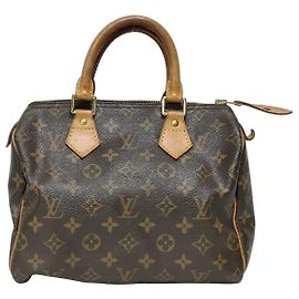 Bolsa Louis Vuitton Speedy Monogram Canvas 25 Marrom