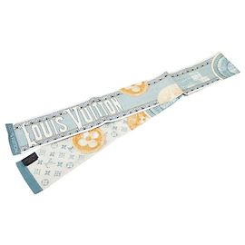 Lenço Louis Vuitton Bandeau Malle Merveilleuse Azul