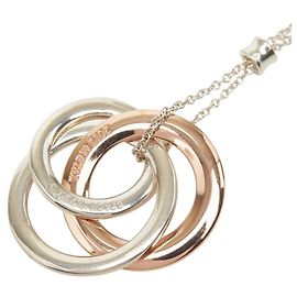 Colar Tiffany & Co. 1837 Interlocking Circle Prata