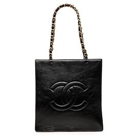 Sac cabas Chanel Coco Mark Chain Noir