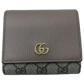 GUCCI Double G Bicolor Medium Wallet Other