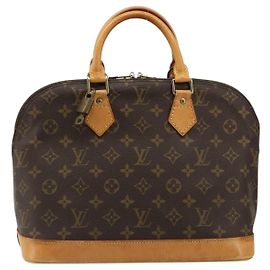 Bolsa Louis Vuitton Alma Monogram Canvas PM Marrom