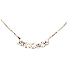 Collier Chanel Heart Coco Mark Doré