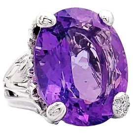 Dior Ring, "Miss Dior", weiß, Amethyst, Diamanten Andere
