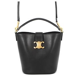 Céline Borsa a secchiello Celine Triomphe Small Louise Nero