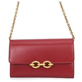 Cartera de hombro con cadena Yves Saint Laurent Roja