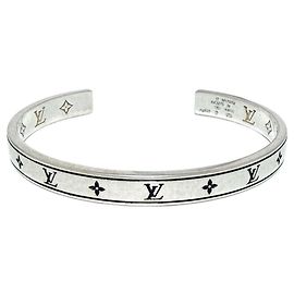 Louis Vuitton Silver 925 Charm Bracelet Silvery